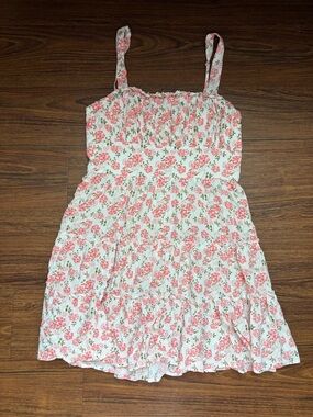 Altar'd State Pink Floral Sundress - Lightweight Spring/Summer Dress